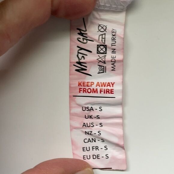 Nasty Gal not on my acid wash tee dress size small - Picture 8 of 12